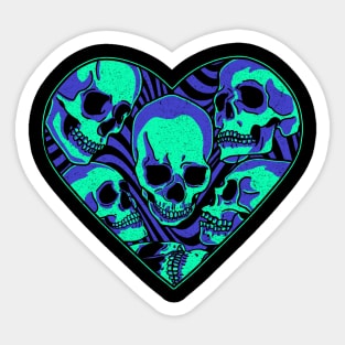 Neon Anatomical Love Sticker